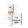 RoC Multi Correxion Revive + Glow Vitamin C Broad Spectrum SPF 30 Moisturizer (1.7 oz) with Retinol Eye Cream Packette