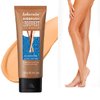 Leg Makeup Waterproof No Transfer,Leg Makeup Lotion,Leg and Body Scar Cover up Makeup,Long Last Body Foundation (3# Bronze, 4 FL OZ)