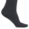 Ames Walker AW Style 115 Women's Microfiber 8-15 mmHg Mild Compression Knee High Socks Black Medium