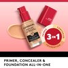 Covergirl Outlast Extreme Wear 3-in-1 Full Coverage Liquid Foundation, SPF 18 Sunscreen, Tawny, 1 Fl. Oz.