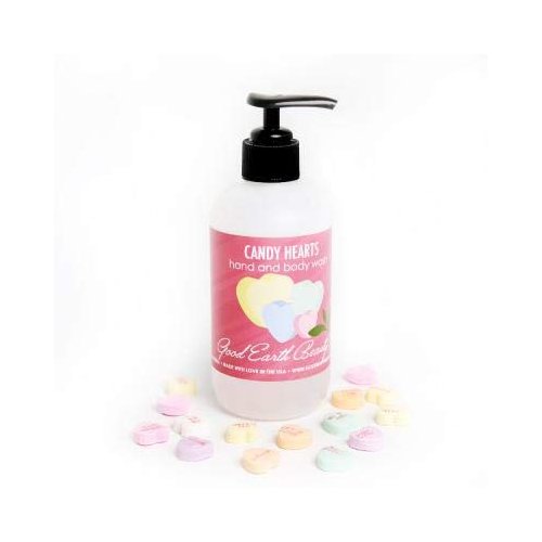 Good Earth Beauty Natural Body Wash - Candy Hearts - 8 Ounce Pump