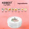 HealthBest Kidbest Lip Balm for Kids, Extra Nourishing, Soothing Lips, Tear, Paraben, SLS free, Watermelon Flavor, 7gm, Peach