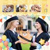 Emoin Graduation Bear Plush Graduation Gifts for Boys and Girls, 11.8'' Graduation Stuffed Animal Bear Plush Pillow with Cap,Graduation Plush Animal Gift for Her, for Him, for College, High School