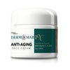 Derm Le Mar 2x Anti-Aging Face Cream - 2 Month Supply - Improved Formula w/Vitamin C, A & E - Aid Healthy Collagen Levels - Help Protect Skin Stem Cells, Reduce Wrinkles Appearance, & Fade Age Spots