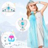 Princess Dress Up for Kid 3 4 5 6 Years Old,Toddler Girls Toys Princess Cape Set for Girls Ages 3-8 4-7,Pretend Play Fairy Dress Party Costume Gifts for Birthday,Christmas,Thanksgiving & Role Play