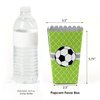 Big Dot of Happiness Goaaal - Soccer - Baby Shower or Birthday Party Favor Popcorn Treat Boxes - Set of 12