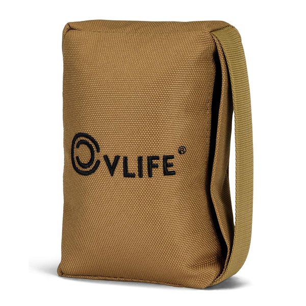 CVLIFE Shooting Bag Pre-Filled Hunting Gun Holders Shooting Rest Bag Squeeze Bag Shooting Bag Long Range Rifle Rest, Shooting Sand Bags for Rifles for Outdoor, Range, Shooting, and Hunting