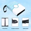 Card Binder Donuts TCGCard Holder Album Trading Cards Holder Zipper Binder for PTCG MTG YGO Collection (Blue Donut, 400 Pocket)