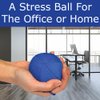 Bed Buddy Stress Ball and Grip Strength Trainer - Stress Relief Toy and Hand Grip Strengthener, Microwavable for Heat Therapy