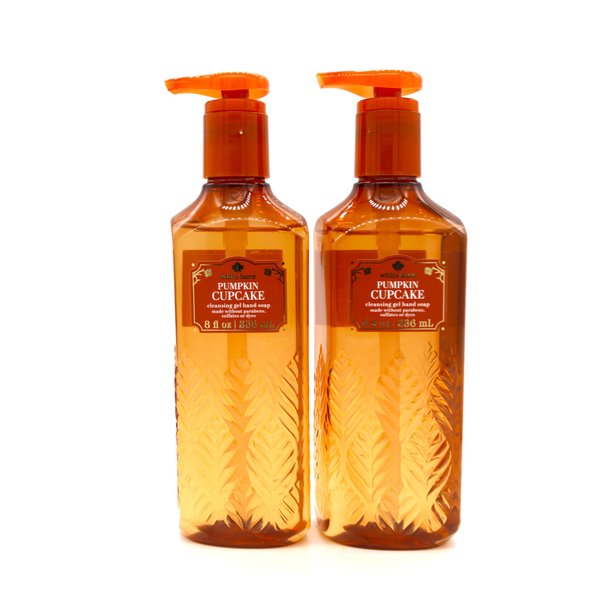 Pumpkin Cupcake, Bath and Body, Cleansing Gel Hand Soap, 8 fl oz each, 2 pack