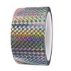 SICCOMA Self-Adhesive Holographic Reflective Tape Prism Tape Holographic Reflective Tape for Keep Birds Away, Craft Projects, DIY Art, Home, Daily Use (2 Inches by 55 Yard)
