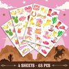 Cowgirl Temporary Tattoos for Teen Girls, Cowgirl Tattoos Stickers for Girls, Cowgirl Party Favors, Cowgirl Birthday Decoration, Cowgirl Stocking Stuffers Gifts for Girls (COWGIRL)
