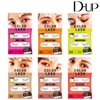 D-UP Natural Look False Eyelashes, False Lashes for Nature Look/Bold Eye Look, Japanese Natural Looking Fake Eyelashes A Day Long Lasting Wear, Lightweight&Reusable, 2 Pair, Color Lash 04 Beige