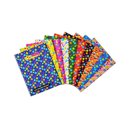 S & E TEACHER'S EDITION 50 Pcs Kids Party Favor Bags, Assorted Plastic Goody Bags, Candy Bags, Goodies Return Gift Bags for Party Birthday Baby Shower Pride Day School Supplies