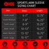 HDE Arm Sleeves for Men Women, Compression Sleeve Arm UV Protection Basketball Baseball Football White - S
