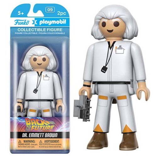 Back to the Future Doc Brown 6-Inch Playmobil Action Figure