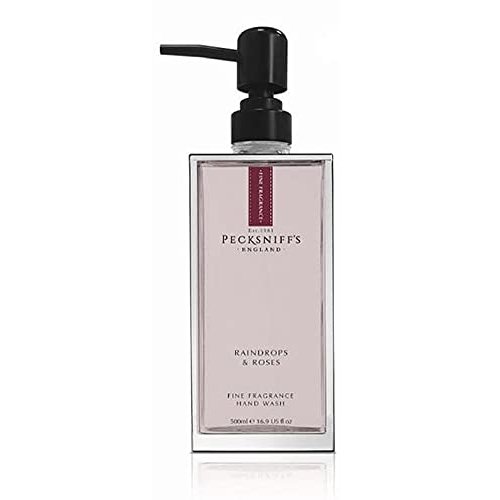 Pecksniff's Prestige 500ml Glass Hand Wash Raindrops & Roses