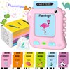 Toddler Girls Toys 2 3 4 5 Year Old Birthday Gifts, Richgv Talking Flash Cards for Toddlers 1-2-3-5 Years Old Interactive Pocket Speech Learning Activity Toys Gifts for Girls Age 2+ Must Haves