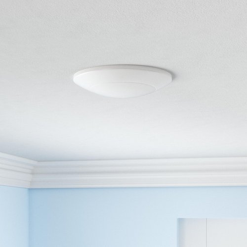 ECOELER 4 Inch LED Disk Light, Dimmable Flush Mount Ceiling Light, 10.5W 650Lm, 3000K Warm White, Aluminum Baffle Trim, Wet Location, ETL&Energy Star, 4Pack