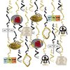 Fun Time Travel Theme Hanging Swirl Birthday Party Decorations Time Machine Dizzy Danglers Time Tunnel Ceiling Streamers Party Supplies for Kids Adults Graduations Anniversary Birthday