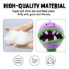Maikerry 6pcs Plants and Zombies Plush vs Toys Sets PVZ Plush Stuffed Toys Soft Figure Doll Great Birthday Gifts for Boys and Girls