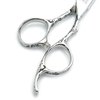 Dayline 7" Professional Salon Shears Hairdressing Scissors Haircut Human Silver Barber Scissors Japan 440c Steel Cutting Hair Scissors (7 inch)