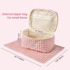 BABESIDE 10 PCS Reborn Baby Doll Playset for Baby Doll Girl Boy Picnic Accessories with Picnic Mat, Fork, Spoon and Storage Bag, Pink