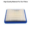 MOWFILL 3 Pack 491588 Air Filter with Pre Filter Replace for BS 491588S 493537 491435,John Deere AM116236, Toro 119-1909, Craftsman 3364 Air Cleaner, Lawn Mower Air Filter