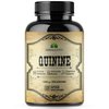 HERBALICIOUS Quinine Capsules - Cinchona Officinalis Bark Herbal Supplement for Muscle, Cramp Defense and Overall Digestive Health - All-Natural Quinine Sulfate Pills, 500mg per Capsule, 100 Tablets