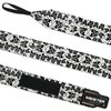 Meister Adult 180" Semi-Elastic Hand Wraps for MMA & Boxing (Pair) - Death Skulls