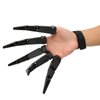 Halloween Articulated Fingers, Wearable Horrific Finger Extension Party Supplies Cosplay Props (Flexible, Easy To Put On and Unload) Fits All Finger Sizes(Right Hand)