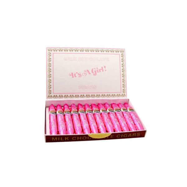 Chocolate Cigars - Girl, .75 oz, 24 count