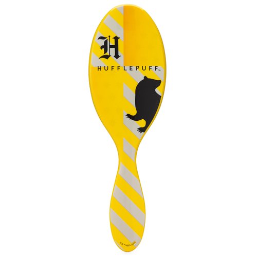 Wet Brush Original Detangler Hair Brush, Hufflepuff (Harry Potter) - Ultra-Soft IntelliFlex Bristles - Detangling Brush Glides Through Tangles For All Hair Types (Wet Dry & Damaged Hair) - Women & Men