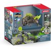 Schleich ELDRADOR Creatures BattleCave Stone Chameleon Mythical Action Playset- Fantasy Toys for Boys and Girls Ages 7+