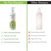 Mamaearth Tea Tree & Ginger Anti Dandruff Shampoo | Build Up & Oil Cleanser | Reduces Flakes & Soothes Itchy Scalp | Unisex, Suits All Hair Types | 8.45 Fl Oz/250ml
