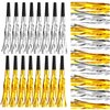 24 Pieces New Years Eve Party Supplies 2025, Happy New Year Party Blowers Gold Silver Noise Makers, NYE Decorations