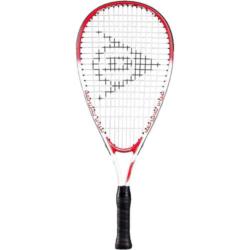 Dunlop Sports Fun Junior Squash Racket, Red/White, 5-7 Years Old, 22" Length