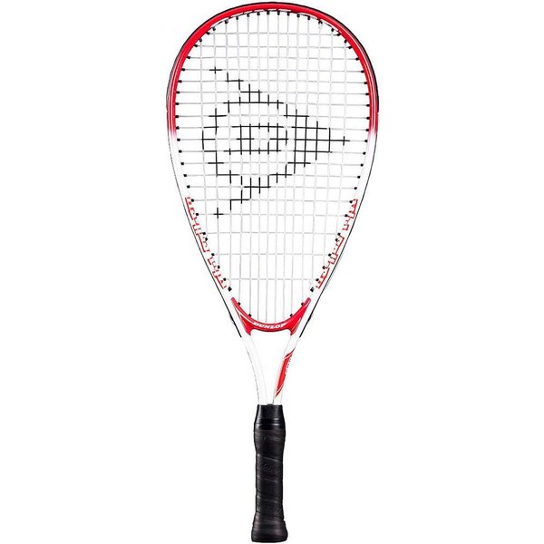 Dunlop Sports Fun Junior Squash Racket, Red/White, 5-7 Years Old, 22" Length