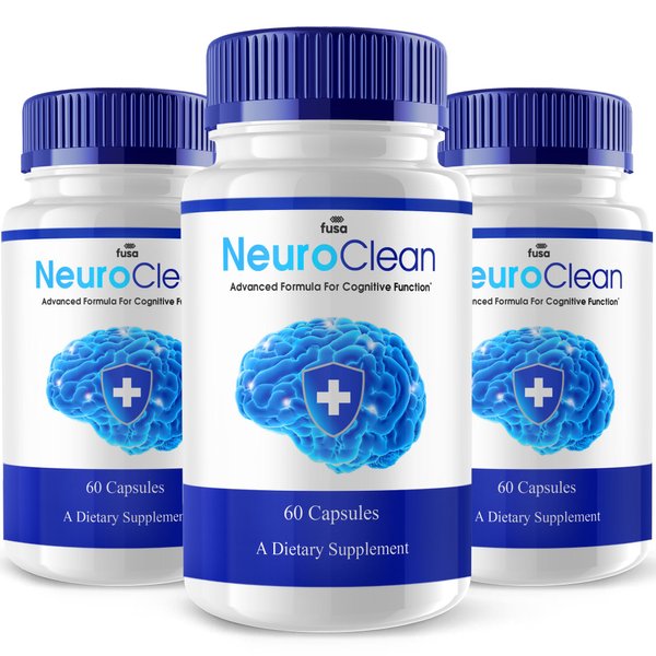 (3 Pack) NeuroClean Advanced Nerve Support Supplement Neuro Clean Capsules, NeuroClean Max Strength Advanced Health & Wellness Vitamin Formula, Neuro Clean Neuropathy Support Pills (180 Capsules)