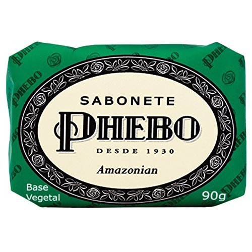 Linha Tradicional Phebo - Sabonete em Barra de Glicerina Amazonian 90 Gr - (Phebo Classic Collection - Glycerin Bar Soap Amazonian Soap 3.2 Oz)