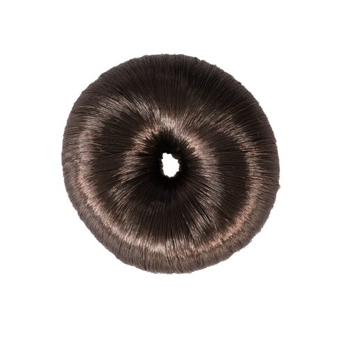 HORZE Hair Donut - Brown - One Size
