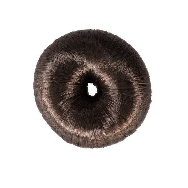 HORZE Hair Donut - Brown - One Size