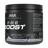 Amazing Muscle Pre Boost | 30 Servings | 324 Grams Powder | Pre Workout Supplement | Made in USA (30 Servings, Natural Grape Candy)