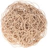 AIWOQI Rubber Bands 300Pcs 4.8inch Big rubber band Elastic Rubber Band Light brown rubber bands office supplies File Folders Litter Box (4 4/5" x 1/16")