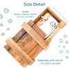 BSIRI Magic Box- Secret Box Brain Teaser Wooden Puzzle Boxes with Hidden Compartments. Ideal Mystery Box, Money Box, Jewelry Box, 3D Puzzle Lock Box, Gift Card, and Money Puzzle Box (Credit Card Size)