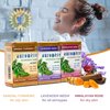 Auromere Ayurvedic Soap Variety Pack - 3 x 2.75oz Natural Soap Bars - Handmade Vegan Soap with Ayurvedic Herbs & Organic Neem