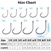 AGOOL Fishing Hooks Circle Hooks Saltwater, 50/150pcs in-line Circle Hooks High Carbon Steel Fish Hooks Straight Eye Barbed Point Catfish Hooks Octopus Hooks for Freshwater Saltwater Fishing