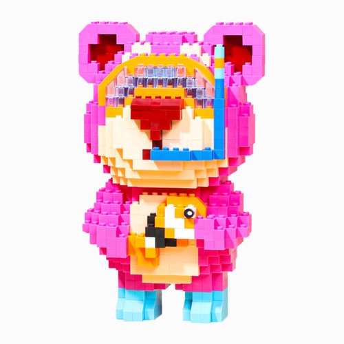 BDYDT Animal Diving Cherry Bear Micro Building Blocks Set（1824PCS） Gift for Adults and Kids