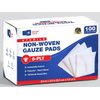 Non-Woven Sterile Gauze Pads 2x2 Pack of 100| 8 ply Gauze Sponges| Individually Packed 2x2 Gauze Pads sterile| Soft and lint-Free Medical Gauze Pads for Enhanced Absorption and First-Aid Wound Care