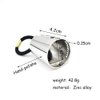 Suoirblss 2PCS Circle Cuff Metal Hair Ties Hair Band Hair Rope Accessories Metal Elastic Hair Clips Ponytail Hair Cuff Headwear Hair Holder for Lady Women (Gold + Silver)